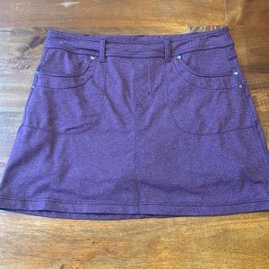 Athleta purple skort
